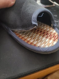 Мужские домашние тапочки с открытым носком FX shoes 17230 42-43 27.3 см Серые (2820000002686)