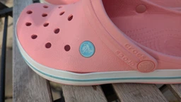 Сабо Crocs Crocband 39 бежевый/белый 11016 фото от покупателей 14