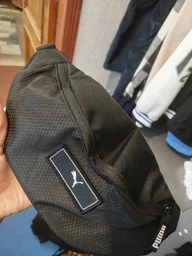 Спортивна сумка на пояс бананка тканевая Puma Deck Waist Bag 09131801 Black (4067984165992) фото от покупателей 2