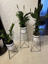 Підставка металева для квітів/вазонів Stand-flower-313 Комплект (3шт.)