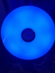 RGB Люстра с Bluetooth колонкой 38 см 60W Светильник с регулировкой яркости и блютуз колонкой GS-7062 фото от покупателей 4