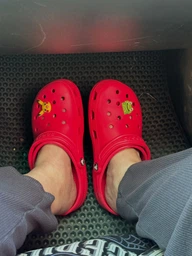 Женские кроксы Crocs Jibbitz Classic Clog PkM 10001-6ZW 38-39 (M6/W8) 24 см Pink Milk (196265882120) фото от покупателей 2