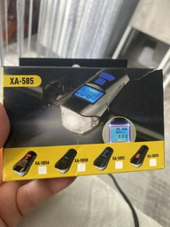 Велокомпьютер, фонарик, звонок, велосипедный компьютер XA-585-T6+2LED