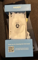 Мережевий зарядний пристрій 3mk HARDY for APPLE | 2 in 1 | GaN 33W | PD, QC3.0, PPS | TYPE-C USB-A | White фото від покупців 4