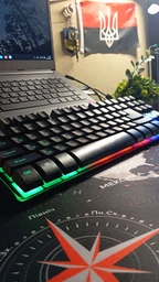 Клавіатура REAL-EL 8710 Gaming TKL Backlit, black фото от покупателей 4