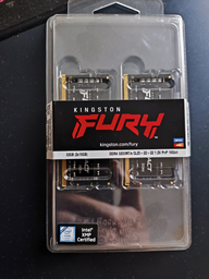 Оперативная память Kingston Fury SODIMM DDR4-3200 32768MB PC4-25600 (Kit of 2x16384) Impact Black (KF432S20IBK2/32)