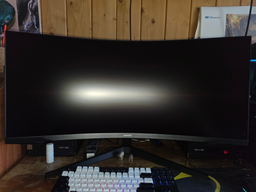 Монитор 34" Samsung Odyssey G5 C34G55T (LC34G55TWWIXCI) WQHD / VA 1000R Curved / 165Hz / 1ms / 8-Bit / DisplayHDR 10 / G-Sync Compatible / FreeSync Premium / Black eQualizer / Picture-by-Picture фото от покупателей 5
