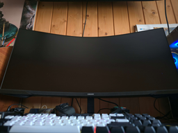 Монитор 34" Samsung Odyssey G5 C34G55T (LC34G55TWWIXCI) WQHD / VA 1000R Curved / 165Hz / 1ms / 8-Bit / DisplayHDR 10 / G-Sync Compatible / FreeSync Premium / Black eQualizer / Picture-by-Picture фото от покупателей 4