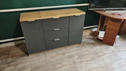 Комод Komfort 3+2 1300x850x450 мм. Дуб Аппалачі/Антрацит фото от покупателей 1