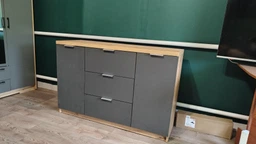 Комод Komfort 3+2 1300x850x450 мм. Дуб Аппалачі/Антрацит