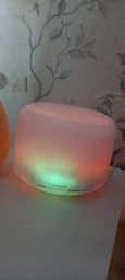 Зволожувач повітря нічник аромадифузор ультразвуковий для дому з led підсвічуванням на 7 кольорів і пультом 500 мл