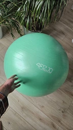 Мяч для фитнеса (фитбол) 4FIZJO 75 см Anti-Burst Green (P-5907222931189) фото от покупателей 1