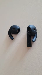 Накладки силіконові Grendio для навушників AirPods 4, Чорні (2040021) фото від покупців 1
