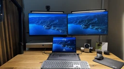 Настольное крепление для двух мониторов OfficePro MAH752B 24-57" 2~27 кг Black фото от покупателей 2