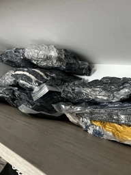 Вакуумні пакети мішки для одягу речей багажу комплект 6 шт для зберігання вакуумування та вакуумної упаковки 40х60 см 50х70 см набір з ручним насосом та клапаном прозорі багаторазові поліетиленові вакуумний зіп пакет Хмара фото від покупців 2