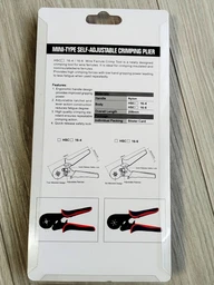 Кримпер обтискання для наконечників Crimpfox VXC9 16-6, 28-5AWG, кліщі для обтиску трубчастих наконечників 0.08 - 16 мм² фото від покупців 2