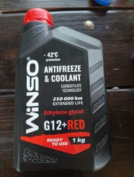Антифриз Winso Red G12+ -42 °С 1 кг Красный (880920)