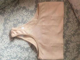 Утягивающие корректирующие трусики с высокой посадкой Nud Бежевые M (N03005)