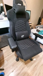 Геймерське крісло GT Racer X-8702 Black/Gray/Mint фото від покупців 7