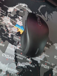 Бездротова USB-миша UGREEN Wireless Mouse Ergonomic Bluetooth 5.0 Black (MU101)