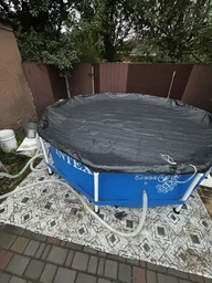 Бассейн каркасный "Metal Frame Pool" Intex 28202, 305Х76 см, с фильтр-насосом, 4485 л. фото от покупателей 2