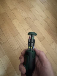 Викрутка Bosch з тріскачкою та 12 насадками (1600A02BX2) фото від покупців 1