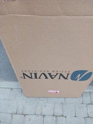 Полотенцесушитель электрический Navin Авангард 480х600 Sensor правый с таймером, черный (12-228053-4860)