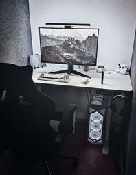 Стіл з електро-регулюванням висоти 120 X 60 см Flexi Desk White 027898