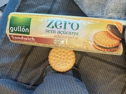 Печиво Gullon Diet Nature Zero Без доданого цукру Сендвіч з шоколадом 250 г (8410376048148)