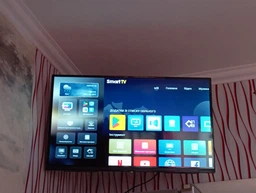 Телевизор 45 дюймов Smart TV WIFI Смарт 4К Google TV Ultra HD фото від покупців 5