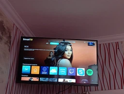 Телевизор 45 дюймов Smart TV WIFI Смарт 4К Google TV Ultra HD фото від покупців 4