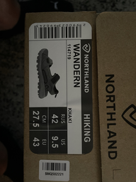 Чоловічі сандалії Northland Wandern 114719N16-Y3 42 27 см Хакі (0990044689203_2990023990243)