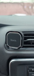 Автомобильный магнитный держатель для телефона Hoco CA52 Black Крепление вентеляционная решетка