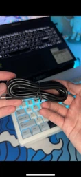 Професійний USB конденсаторний мікрофон EMISSE з кардіоїдною діаграмою направленості та RGB підсвіткою RGB, Рожевий фото від покупців 2