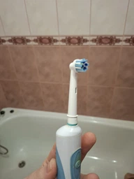 Насадки EB50 Cross Action для електричної зубної щітки oral b браун змінні фото від покупців 1