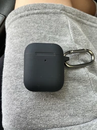 Чехол для наушников Armorstandart Ultrathin Silicone Case With Hook для Apple AirPods 2 Atrovirens (ARM59678) фото от покупателей 1
