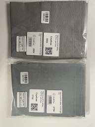 Наволочка MirSon Бязь Premium 16-5703 Light Gray 40х40 см (2200001709607) фото від покупців 1