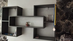 Полиця навісна на стіну MebelProff Tetris 11, книжкова полиця, декоративна полиця в кімнату, будинок. Білий фото від покупців 2