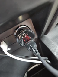 Адаптер автомобильный BASEUS Magic Series PPS with digital display 1USB/1Type-C 6A QC4.0/PD Black фото от покупателей 3