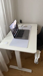 Стол с электрорегулировкой высоты 100 X 60 см Flexi Desk Dark Brown 28061 фото от покупателей 1