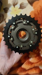 Трещетка Shimano 7 скоростей MF-TZ500-7 TOURNEY 14-28Т (MF-TZ500-7) фото от покупателей 6