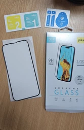 Защитное стекло Piko 9H для смартфона Apple iPhone 13/13 Pro/14/16e/17e Black (1283126515002)