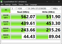 SSD диск Kingston KC600 256GB 2.5" SATAIII 3D TLC (SKC600/256G)
