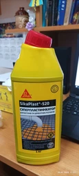 Добавка для бетону та цементних розчинів (суперпластифікатор) Sika Plast 520 Сповільнювач Твердіння 10 кг фото от покупателей 1