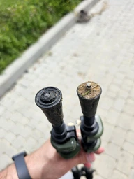 Трекінгова палиця 3-сек. Naturehike Men ST 01 6061 AL NH17D001-Z, алюміній, чорна