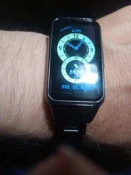Металевий ремінець Shark для Huawei Band 6 Black (24902-2B)