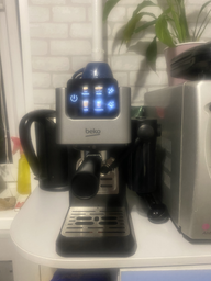 Кофеварка рожковая Beko CEP5304X фото от покупателей 3