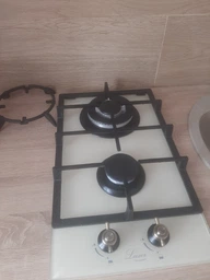 Варильна поверхня газова Luxor PGM Beige 320 R Ch Rustik Champagne + підставка Wok у подарунок бежевий, шампань, слонова кістка