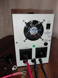 Інвертор живлення UTEX-HB1500 UPS 1500VA/1200W 12VDC 230VAC (сумісність із LifePo4, макс. струм заряду 30А) фото от покупателей 6