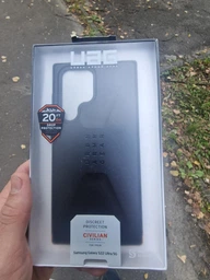 Чехол противоударный UAG Civilian Original для Samsung Galaxy S22 Ultra Black 21344D124040 (Refurbished)